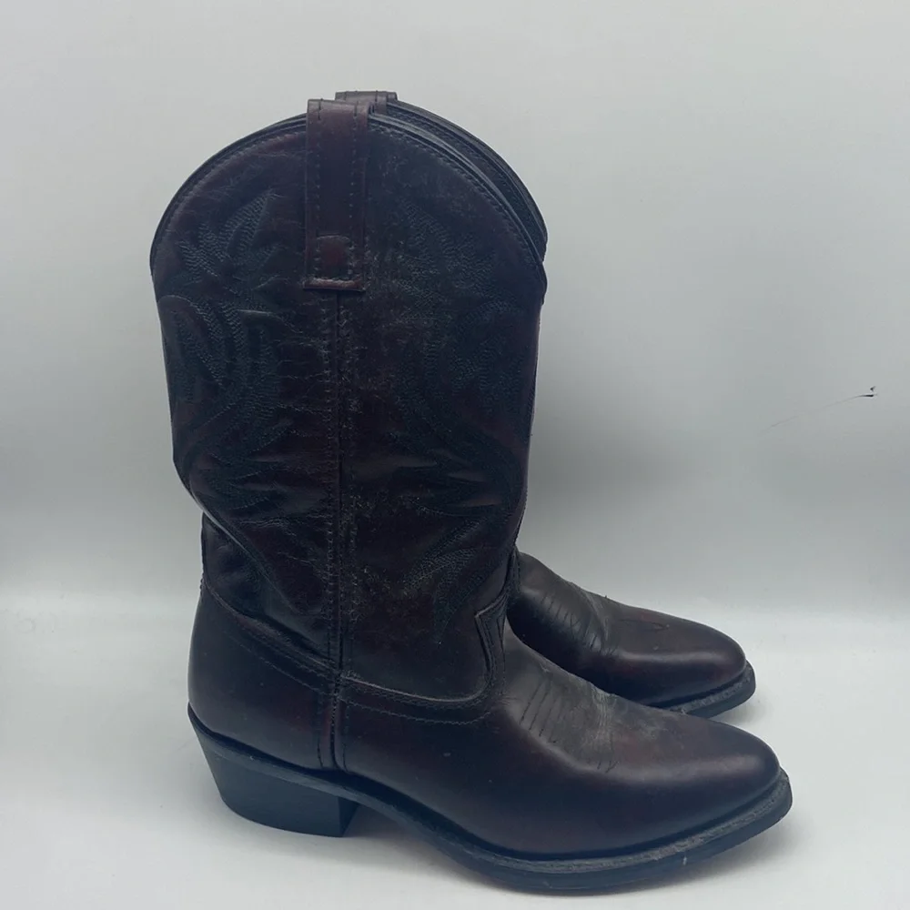 Laredo Men’s 4216 Western Cowboy Black‎ Cherry Boot Size 8D